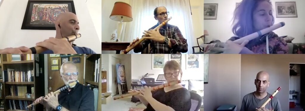Bansuri Bliss Members Lesson 2020-10-11 group online