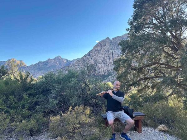 Kerry Kriger Bansuri Red Rock Canyon National Conservation Area NV 2026-05