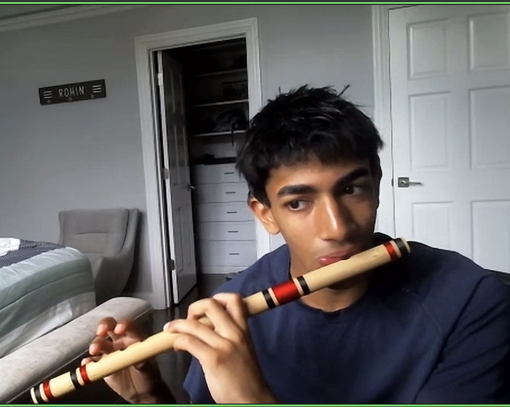 Rohin Mendi bansuri lesson online 2025-07-11